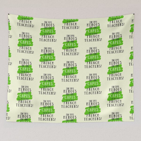 Item preview, Best French Teacher Appreciation Gift  designed and sold by superteachers.