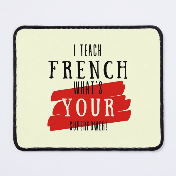 Item preview, Best French Teacher Appreciation Gift designed and sold by superteachers.