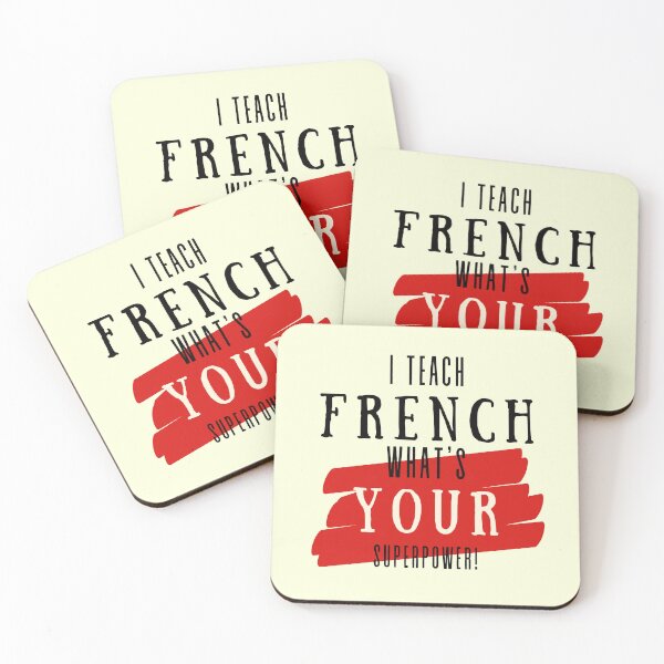 Item preview, Best French Teacher Appreciation Gift  designed and sold by superteachers.