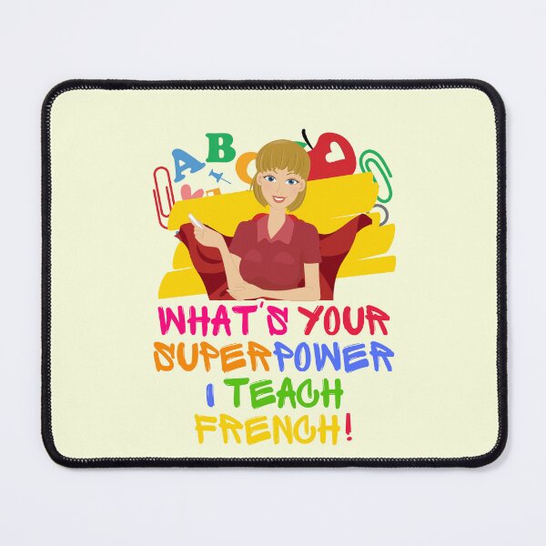 Item preview, Best French Teacher Appreciation Gift designed and sold by superteachers.