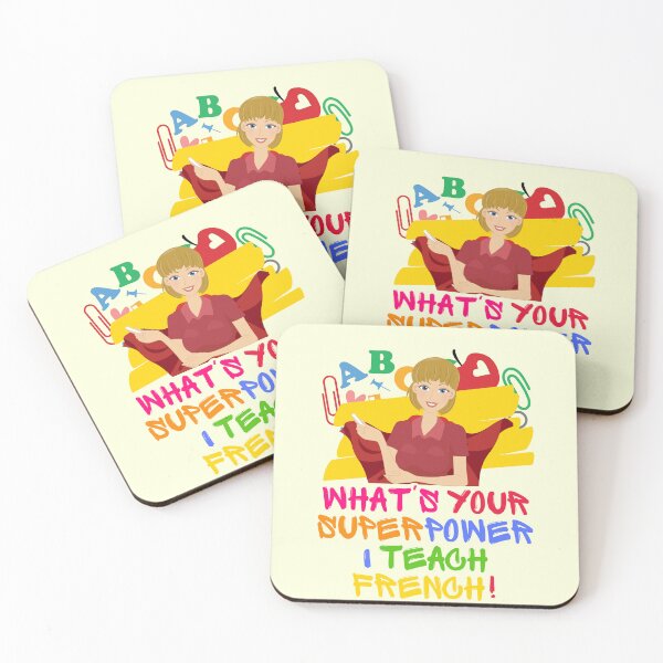 Item preview, Best French Teacher Appreciation Gift  designed and sold by superteachers.