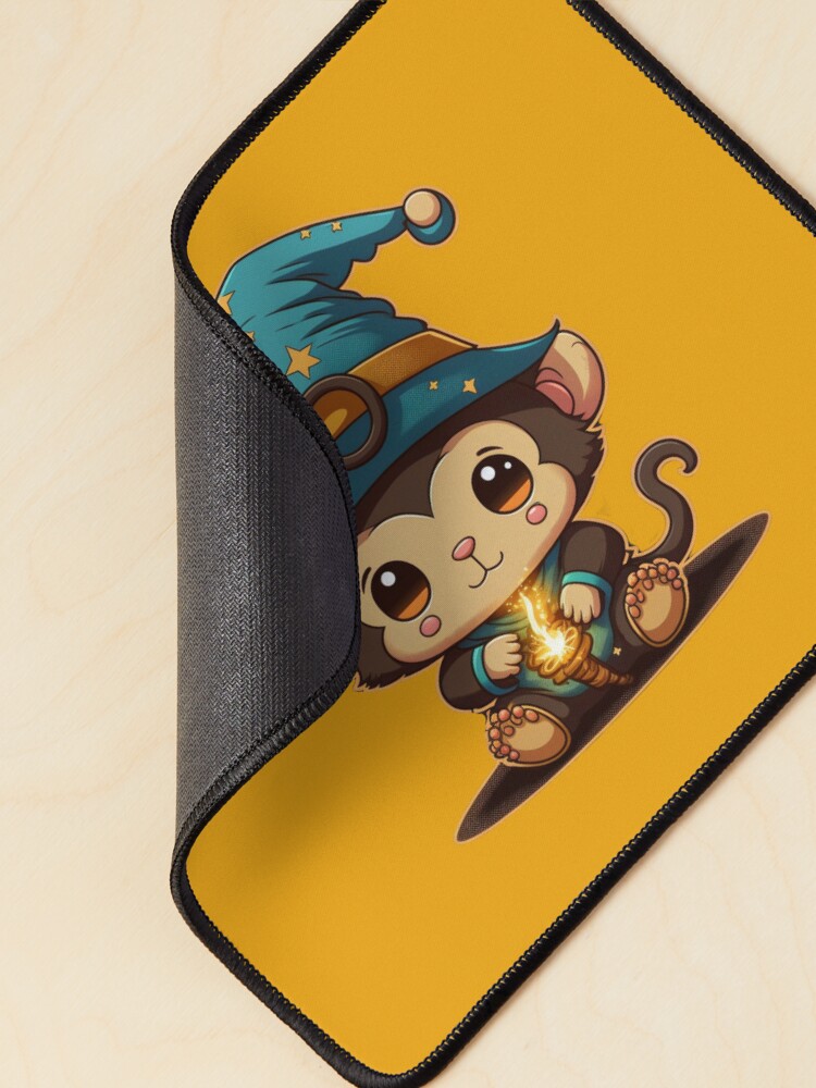 "Monkey Magic Cute Baby Wizard" Mouse Pad for Sale by Adorableware Redbubble