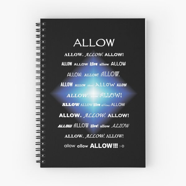 Item preview, Allow! designed and sold by Born2Glow.