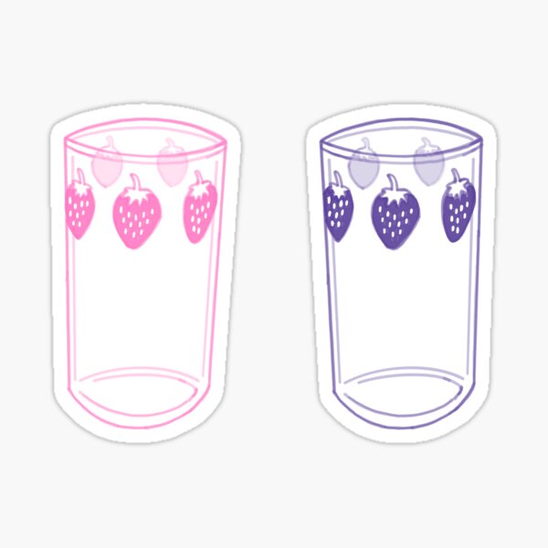 Artikel-Vorschau von Nana Anime Erdbeerbrille (rosa und lila), designt und verkauft von littleaxii.