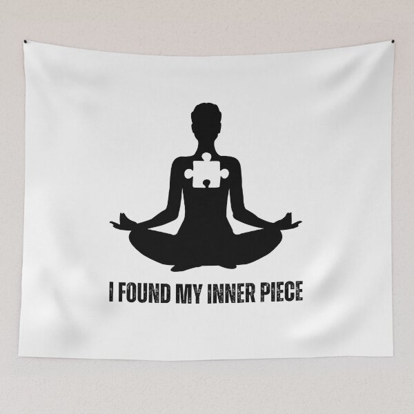 Item preview, I Found My Inner Piece (peace) designed and sold by It's On Backwards.