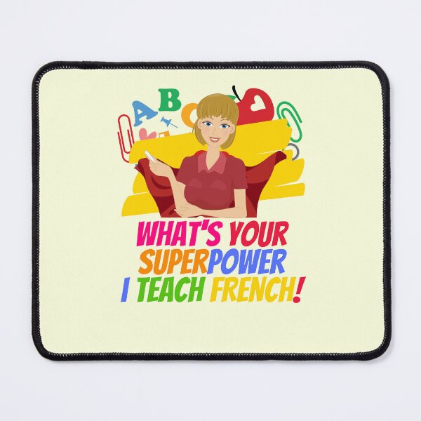 Item preview, Best French Teacher Appreciation Gift designed and sold by superteachers.