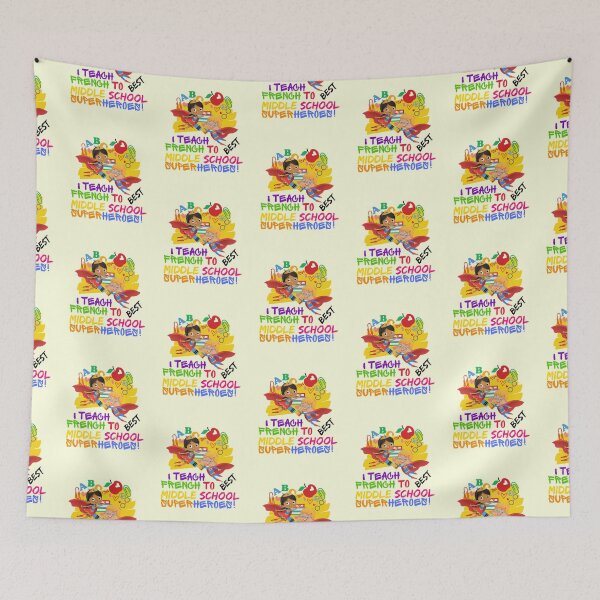 Item preview, Best French Teacher Appreciation Gift  designed and sold by superteachers.