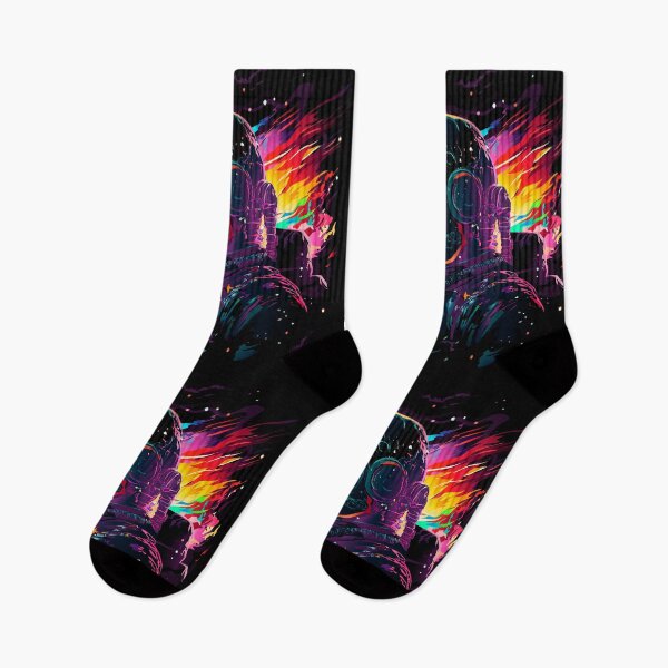 Item preview, shining astronaut on space, colorful, glowing spacial, crazy science designed and sold by DALIO666.