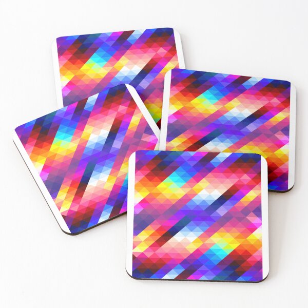 Item preview, Colourful Geometric Triangles designed and sold by Lineemme.