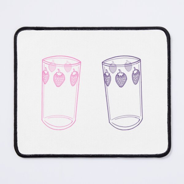 Item preview, Nana anime strawberry glasses (pastel pink and purple) designed and sold by littleaxii.