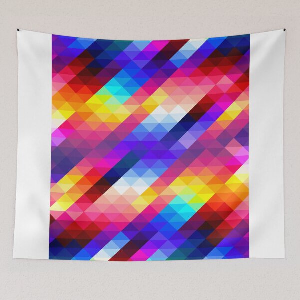 Item preview, Colourful Geometric Triangles designed and sold by Lineemme.