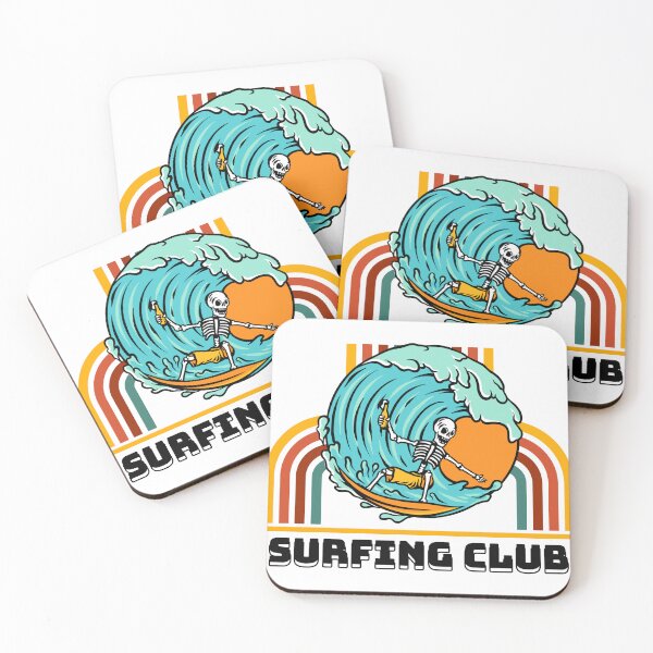 Item preview, Surfing club designed and sold by WildndUnique.