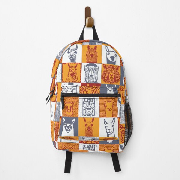 Item preview, Andean Tribal and other styles Llama Face Check Checker Pattern designed and sold by pelagio.