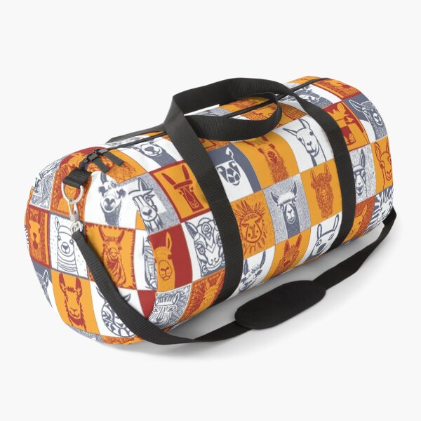 Item preview, Andean Tribal and other styles Llama Face Check Checker Pattern designed and sold by pelagio.