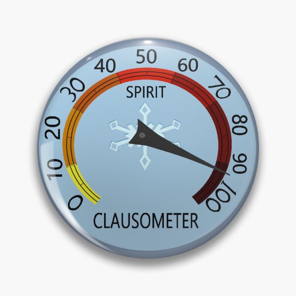 Aperçu de l'œuvre Elf Clause-o-meter (mesure l'esprit de Noël) créée et vendue par Soulfate.