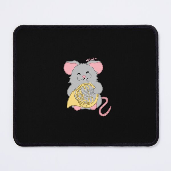 Item preview, mouse playing french horn designed and sold by practiceyourins.