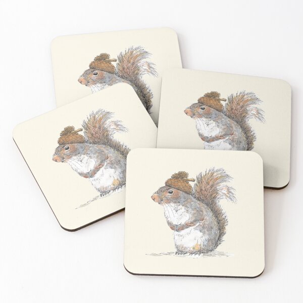 Item preview, Squirrel with an Acorn Hat designed and sold by Dan Tabata.