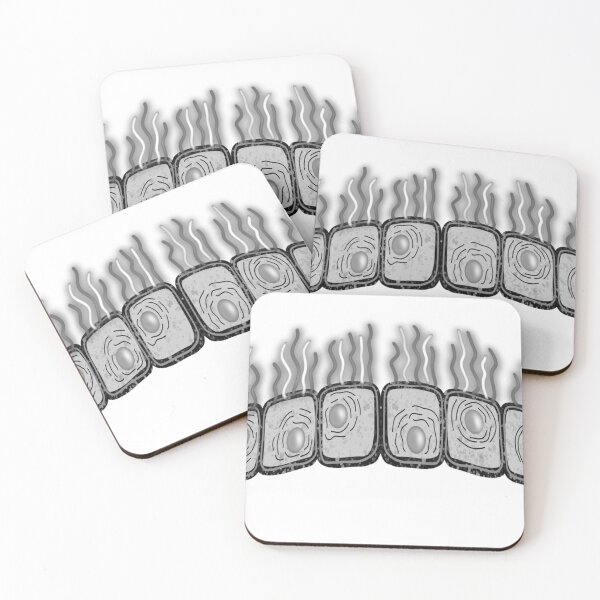 Item preview, Comic cuboid cells, black and white version designed and sold by Osher-BioArt.