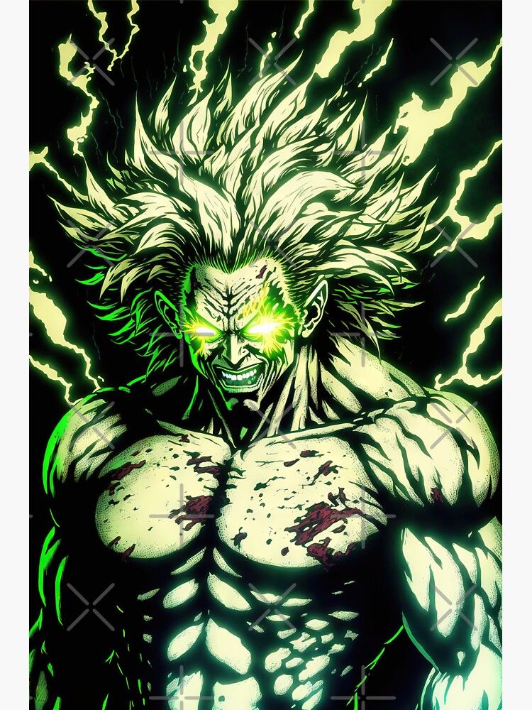 Broly The Legendary Super Saiyan Sticker For Sale By Henisonhorror