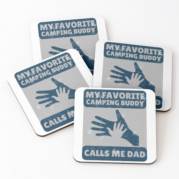 Item preview, My favorite Camping buddy calls me dad designed and sold by diip.