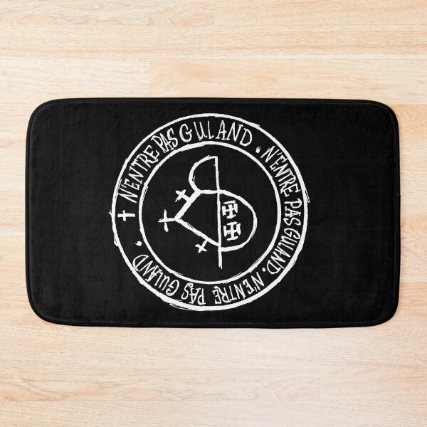 Item preview, Dark and Gritty Seal of Guland (white on black) designed and sold by Michael Stewart.
