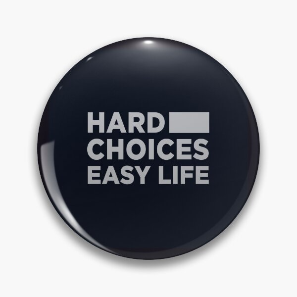 Item preview, Hard choices move us forward. designed and sold by aspireelevate.