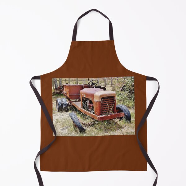 Item preview, Old Farm Vehicle with Tire Off designed and sold by Martha Sherman.