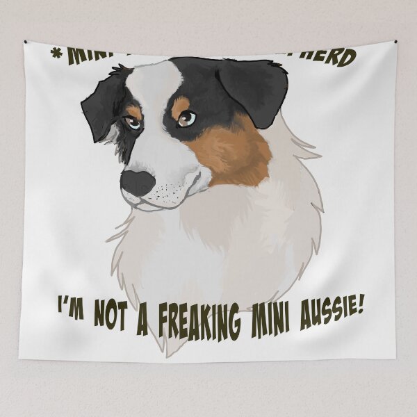 Item preview, Mini American shepherd, not a mini aussie designed and sold by Blaspur.