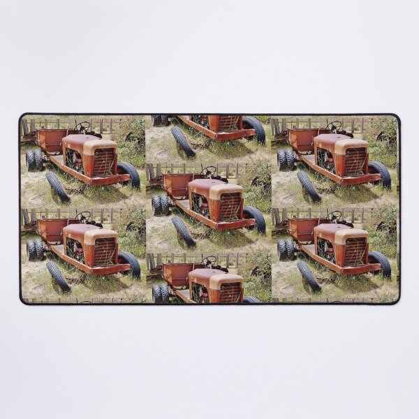 Item preview, Old Farm Vehicle with Tire Off designed and sold by Martha Sherman.