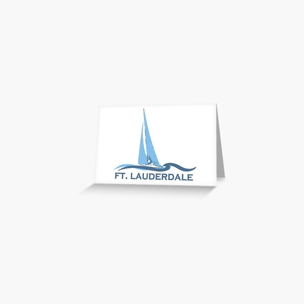 Fort Lauderdale. Greeting Card