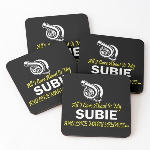 Item preview, All I Care About is My Subie  designed and sold by HASSANIYATT.