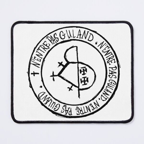 Item preview, Dark and Gritty Seal of Guland (black on white) designed and sold by Michael Stewart.