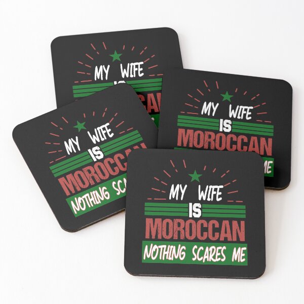 Item preview, My Wife Is Moroccan Kingdom of Morocco Heritage Roots  designed and sold by MediTees.