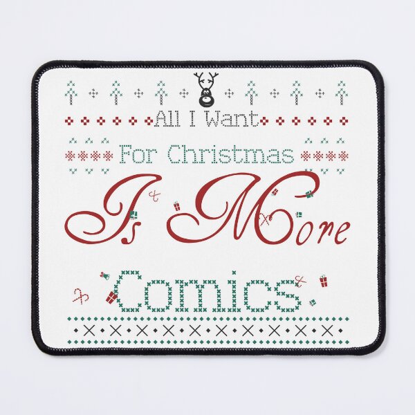 Item preview, All I Want For Christmas Is More Comics designed and sold by writeabledreams.