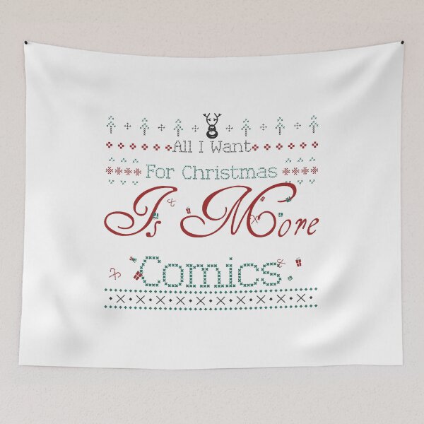 Item preview, All I Want For Christmas Is More Comics designed and sold by writeabledreams.