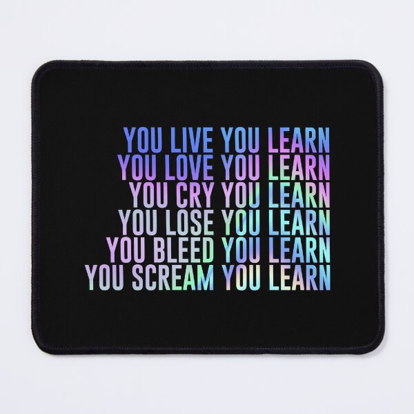 Item preview, You learn (rainbow) designed and sold by didijuca.