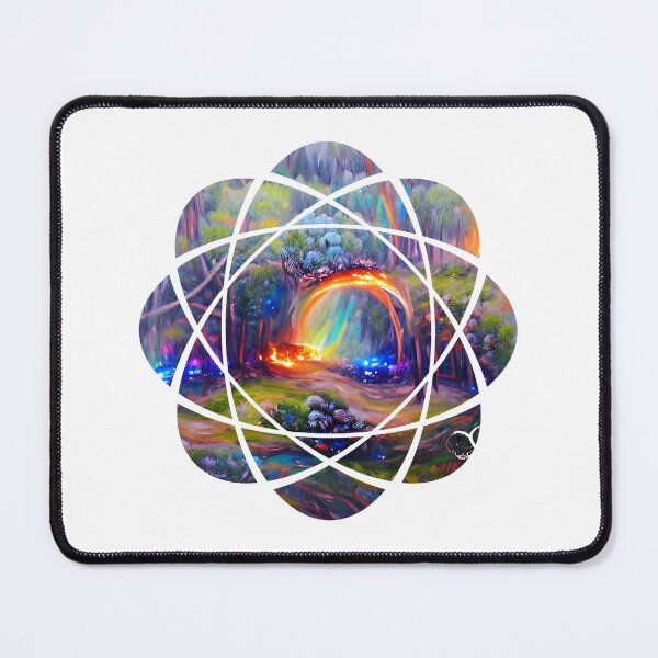 Item preview, Rainbow Portal Mandala  designed and sold by LadyLunaStar.