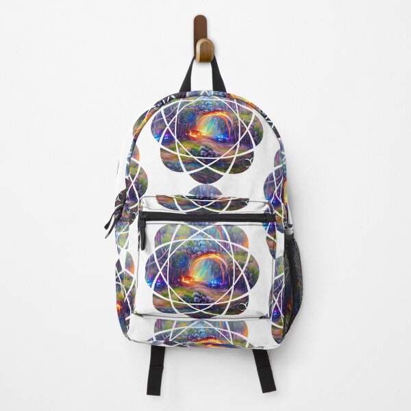Item preview, Rainbow Portal Mandala  designed and sold by LadyLunaStar.