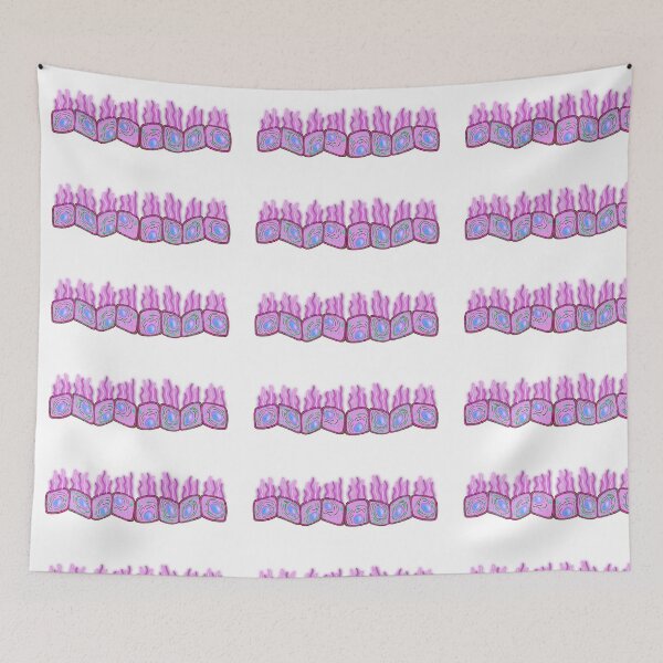 Item preview, Curly cuboid cell culture, pink version designed and sold by Osher-BioArt.