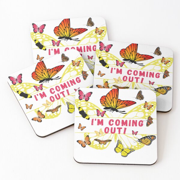 Item preview, I'm Coming Out, Butterflies designed and sold by DesignsbyDemand.