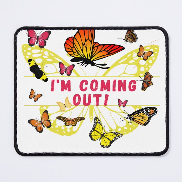 Item preview, I'm Coming Out, Butterflies designed and sold by DesignsbyDemand.
