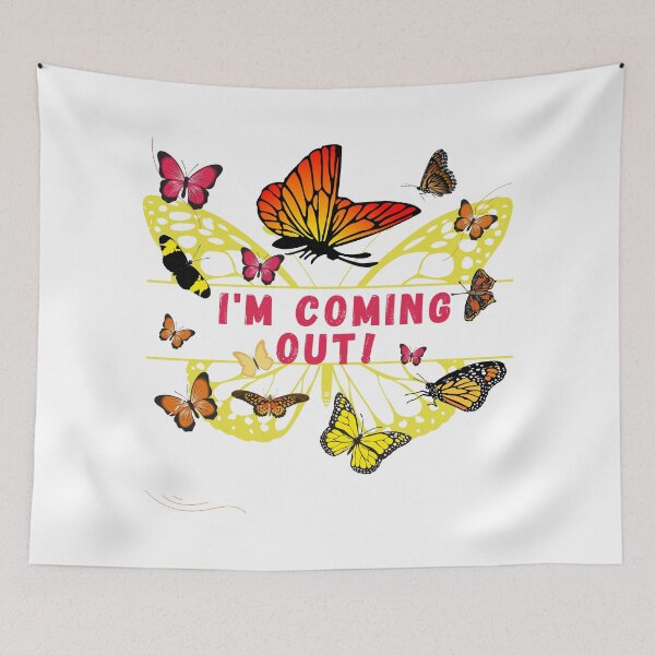 Item preview, I'm Coming Out, Butterflies designed and sold by DesignsbyDemand.