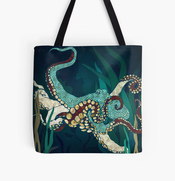 Item preview, Metallic Octopus V designed and sold by spacefrogdesign.