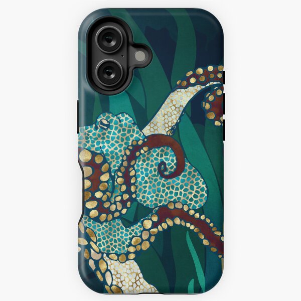 Item preview, Metallic Octopus V designed and sold by spacefrogdesign.