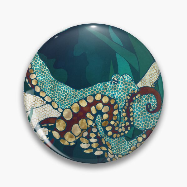 Item preview, Metallic Octopus V designed and sold by spacefrogdesign.