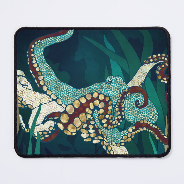 Item preview, Metallic Octopus V designed and sold by spacefrogdesign.