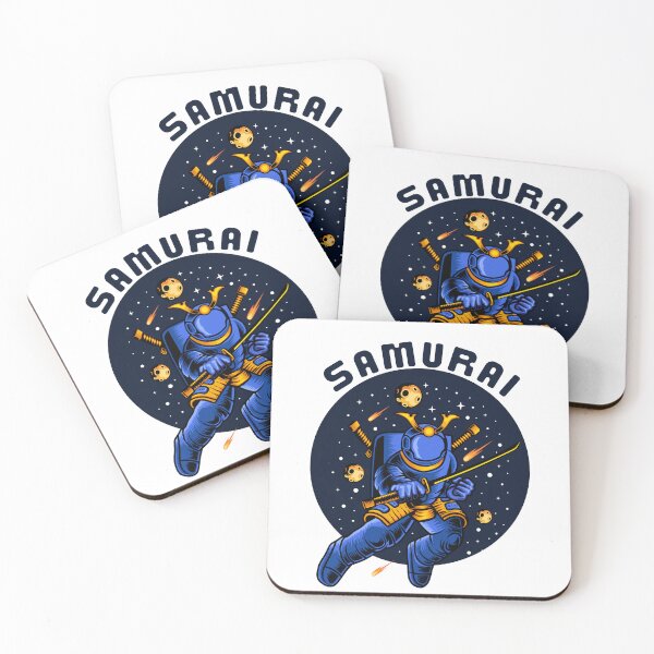 Item preview, samurai space man designed and sold by WildndUnique.