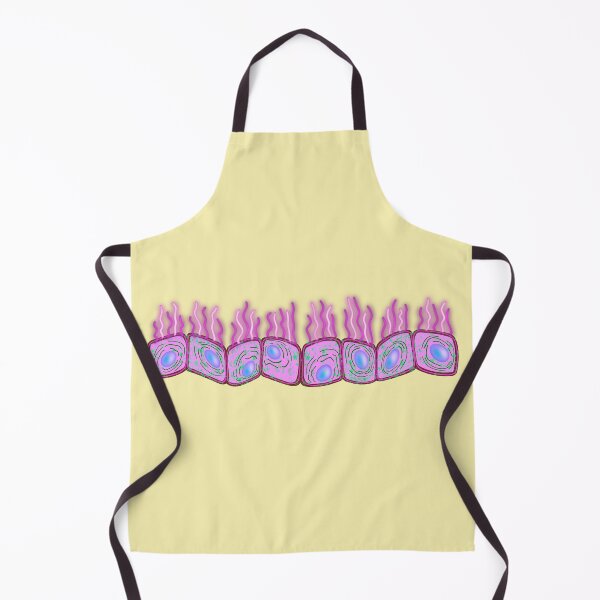 Item preview, Curly cuboid cell culture, pink version, YELLOW BACKGROUND designed and sold by Osher-BioArt.