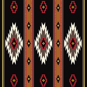 Artwork thumbnail, Navajo Blanket Design 7 by edssr03