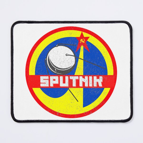 Item preview, Retro Sputnik 1 Mission Patch designed and sold by ASwissBear.